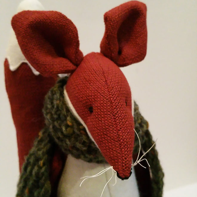 Fox Textile Sculptures
