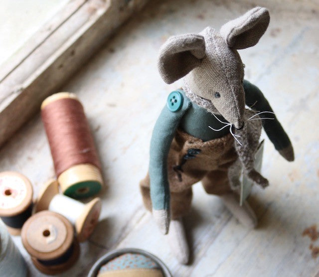 Mouse Soft Textile Sculpture